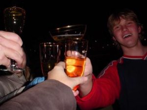 Toasting New Year