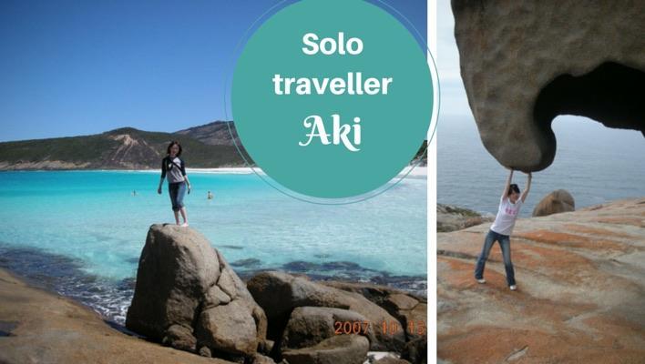 Solo traveller Aki - solo travel for females