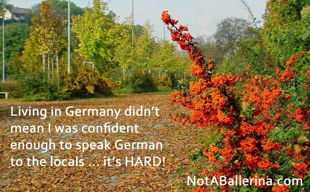 Being brave enough to speak a foreign language