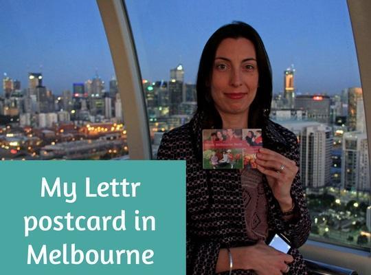 Using Lettr postcards to stay in touch with travel friends