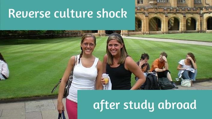 Reverse culture shock after study abroad