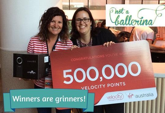 I went to the Gold Coast and I won some frequent flyer points