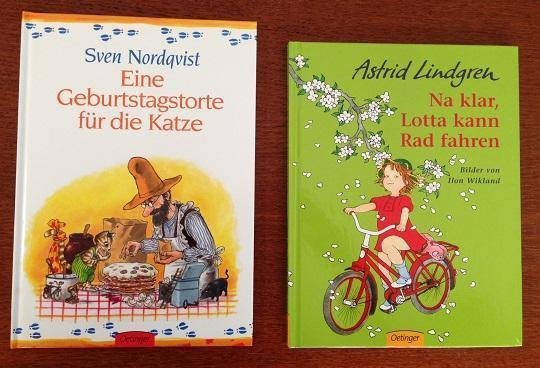 German books for toddlers - longer books