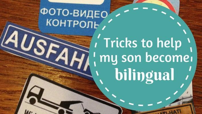 Tricks to help my son become bilingual