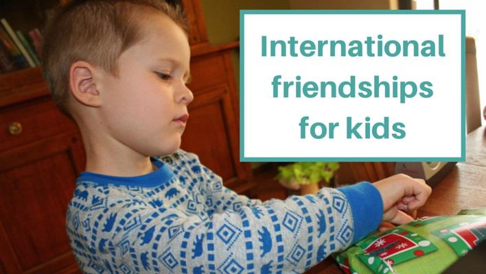International friendships for kids