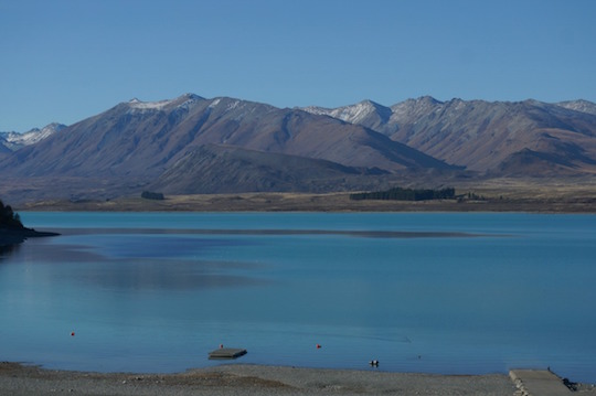 Lake Tekapo, New Zealand - itinerary for the South Island with kids in a campervan