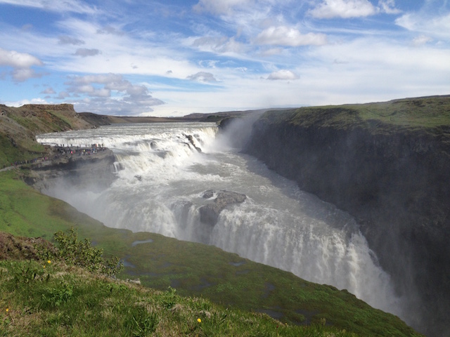 Not finished with Iceland - Gulfoss waterfall