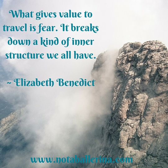 The Thoughtful Travel Podcast on Fear and Travel