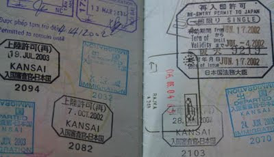 19 passport photos - Japan reentry visas