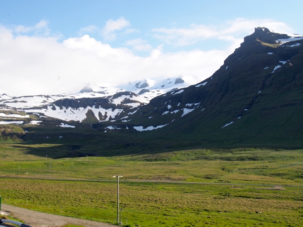 Iceland gets under your skin - view looking inland from Kirkjufell in western Iceland