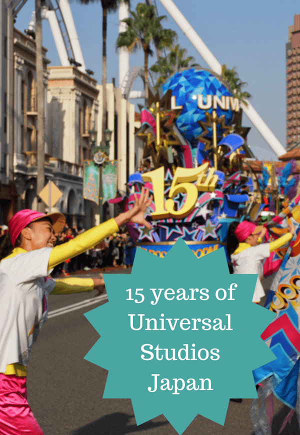 15 years of Universal Studios Japan