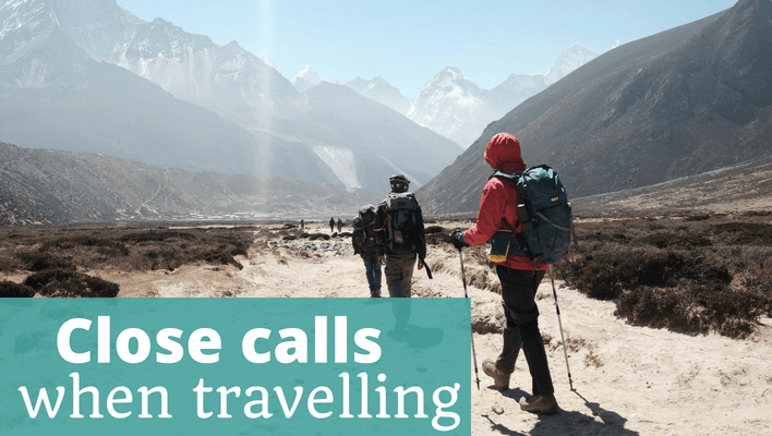 Close Calls When Travelling - The Thoughtful Travel Podcast Episode 99