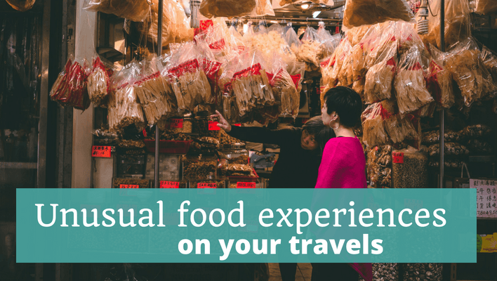 Unusual Food Experiences on Your Travels - The Thoughtful Travel Podcast Episode 106