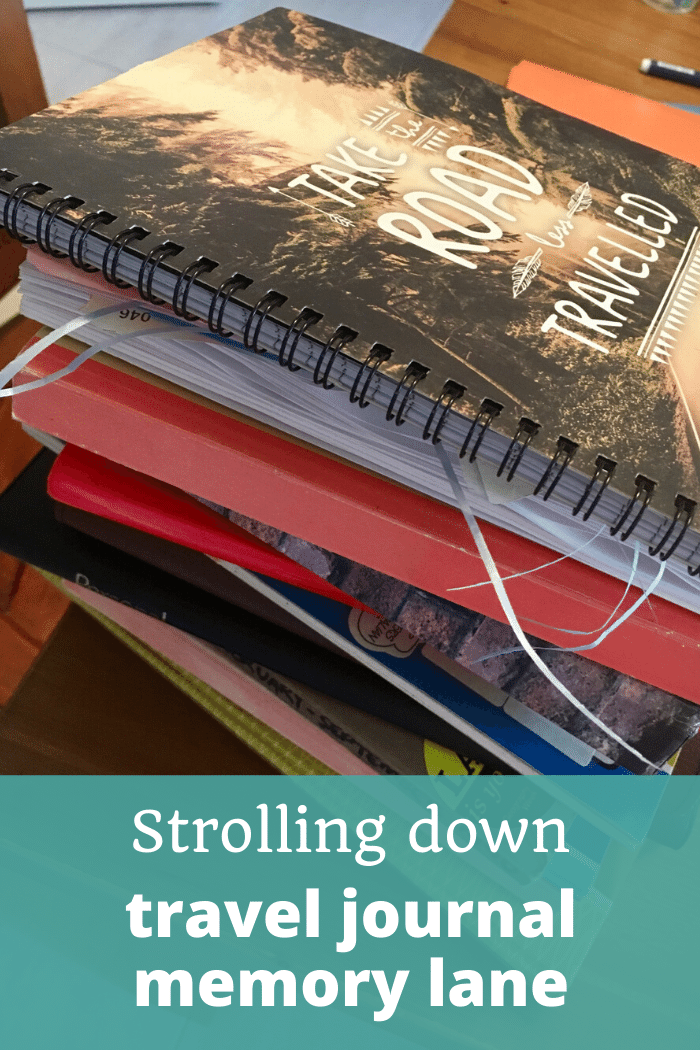 Travel Journal Memory Lane Fourth Anniversary - The Thoughtful Travel Podcast