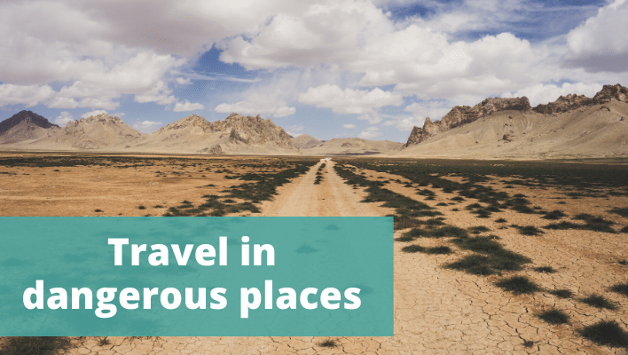 Travel in dangerous places - The Thoughtful Travel Podcast