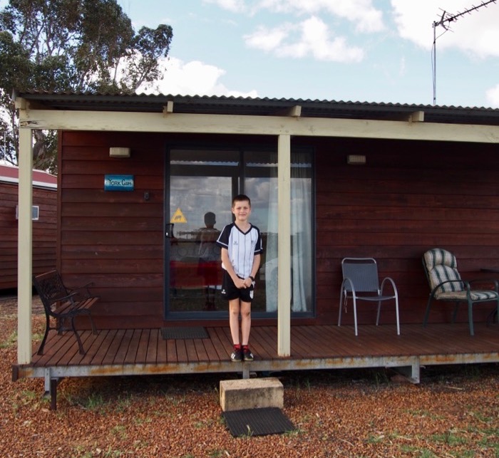 Farmstay cabin at Red Farm near Meckering in Western Australia