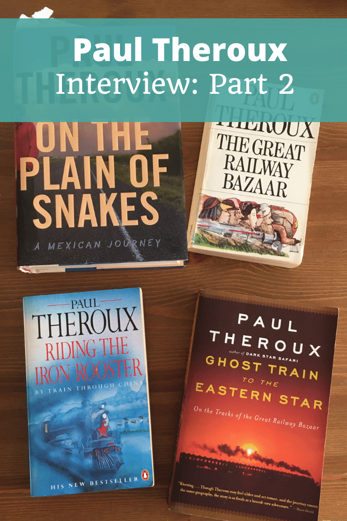Paul Theroux Interview Part 2 - The Thoughtful Travel Podcast