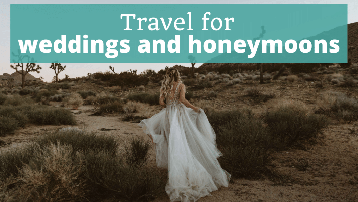 Weddings and honeymoons travel - The Thoughtful Travel Podcast Episode 212