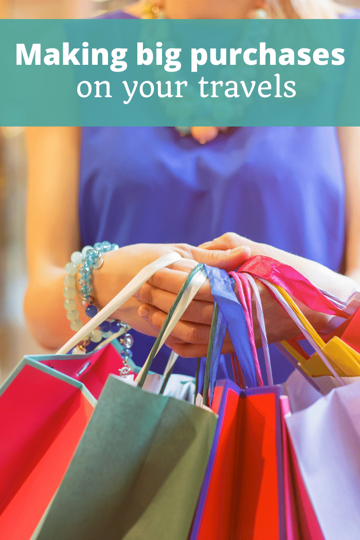 Making big purchases on your travels Episode 224 The Thoughtful Travel Podcast