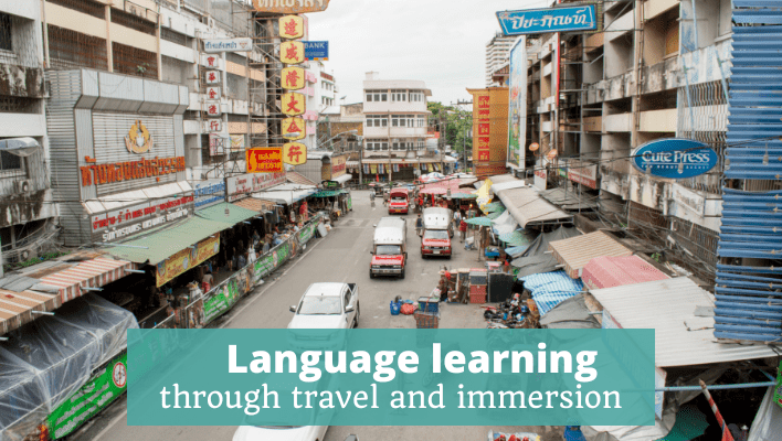 Language Learning through Travel and Immersion Episode 323 of The Thoughtful Travel Podcast