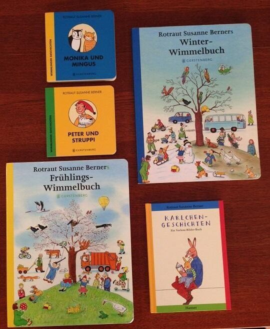 German books for babies by Rotraut Susanne Berner